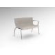 Mobilier terasa - Set mobilier de exterior din 4 piese Jara gri