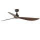Lustre cu ventilator - Ventilator tavan de exterior cu telecomanda IP44 OUTWOOD L maro/nuc