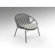 Mobilier terasa - Set mobilier de exterior din 4 piese Saori gri inchis