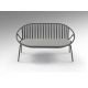 Mobilier terasa - Set mobilier de exterior din 4 piese Saori gri inchis