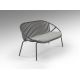 Mobilier terasa - Set mobilier de exterior din 4 piese Saori gri inchis