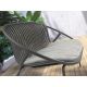 Mobilier terasa - Set mobilier de exterior din 4 piese Saori gri inchis