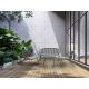 Mobilier terasa - Set mobilier de exterior din 4 piese Saori gri inchis