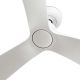Lustre cu ventilator - Ventilator tavan de exterior cu telecomanda IP44 OUTWOOD L alb