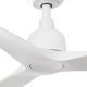 Lustre cu ventilator - Ventilator tavan de exterior smart sistem TUYA si telecomanda IP44 OUTWOOD L alb