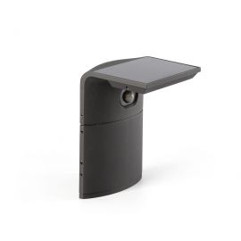 Stalpi - Mini Stalp exterior solar cu senzor de miscare LUMA S gri
