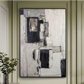 Tablouri - Tablou de perete pictura acrilica Conjetura 123x183cm