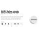 Aplice - Mini Aplica exterior ambientala 3W 4CCT DUNE R alba