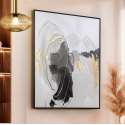 Tablou de perete pictura acrilica Rasgos I 75x100cm