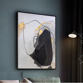 Tablouri - Tablou de perete pictura acrilica Rasgos II 75x100cm