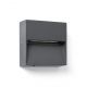 Aplice - Mini Aplica exterior ambientala 3W 4CCT DUNE SQ gri