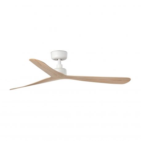 Lustre cu ventilator - Ventilator tavan cu telecomanda ROCKER M alb/frasin