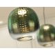 Pendule, Lustre suspendate - Lustra, Pendul LED modern sticla verde Mares 29cm