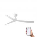 Ventilator tavan smart sistem TUYA si telecomanda ROCKER M alb