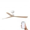 Ventilator tavan smart sistem TUYA si telecomanda ROCKER M alb/frasin
