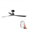 Ventilator tavan smart sistem TUYA si telecomanda ROCKER M negru
