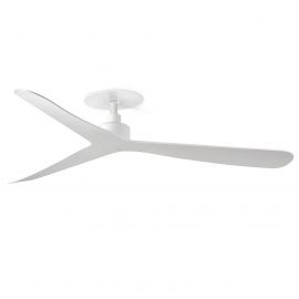 Lustre cu ventilator - Ventilator tavan incastrabil cu telecomanda ROCKER M alb