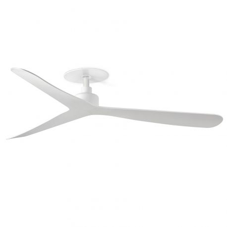 Lustre cu ventilator - Ventilator tavan incastrabil cu telecomanda ROCKER M alb