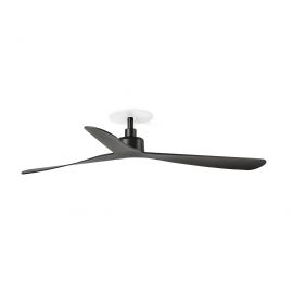 Lustre cu ventilator - Ventilator tavan incastrabil cu telecomanda ROCKER M negru
