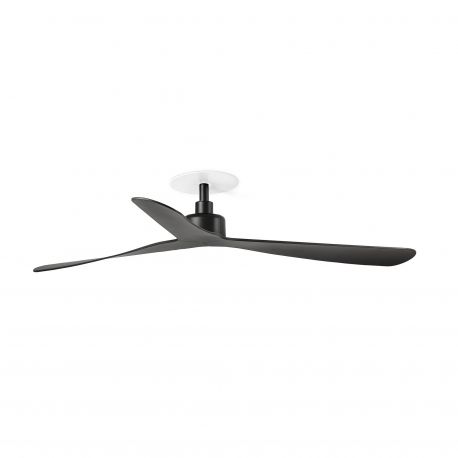 Lustre cu ventilator - Ventilator tavan incastrabil cu telecomanda ROCKER M negru