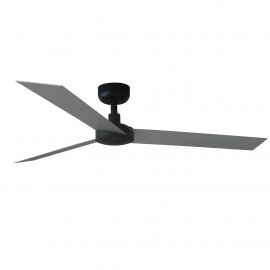 Lustre cu ventilator - Ventilator tavan cu telecomanda CRUISER L negru/aluminiu