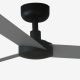Lustre cu ventilator - Ventilator tavan smart sistem TUYA si telecomanda CRUISER L negru/aluminiu
