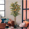 Planta artificiala, Bougainvillea portocaliu H-180cm