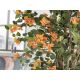 Aranjamente florale LUX - Planta artificiala, Bougainvillea portocaliu H-180cm