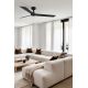 Lustre cu ventilator - Ventilator tavan smart sistem TUYA si telecomanda CRUISER L negru