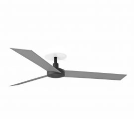 Lustre cu ventilator - Ventilator tavan incastrabil cu telecomanda CRUISER L negru/aluminiu