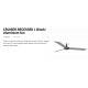 Lustre cu ventilator - Ventilator tavan incastrabil cu telecomanda CRUISER L negru/aluminiu