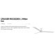 Lustre cu ventilator - Ventilator tavan incastrabil cu telecomanda CRUISER L alb