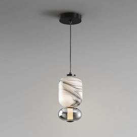 Pendule, Lustre suspendate - Lustra, Pendul LED moderna Bianca