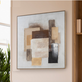 Tablouri - Tablou de perete pictura acrilica Capas 100x100cm