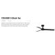 Lustre cu ventilator - Ventilator tavan cu telecomanda CRUISER S negru