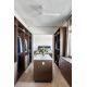 Lustre cu ventilator - Ventilator tavan smart sistem TUYA si telecomanda CRUISER S alb