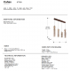 Pendule, Lustre suspendate - Lustra liniara cu 4 pendule suspendate LED Canas