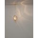 Pendule, Lustre suspendate - Lustra suspendata LED otel auriu si sticla DENISE