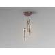 Pendule, Lustre suspendate - Lustra cu 3 pendule suspendate LED Canas