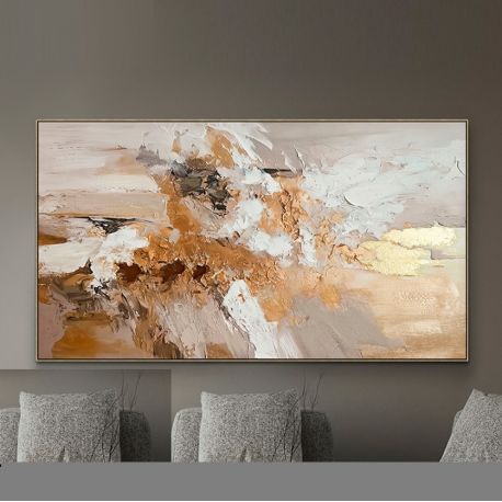 Tablouri - Tablou de perete pictura acrilica Sahara 100x180cm