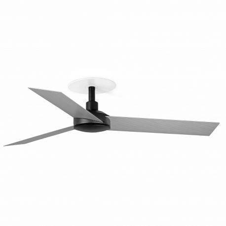 Lustre cu ventilator - Ventilator tavan incastrabil cu telecomanda CRUISER S negru/aluminiu