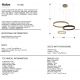 Pendule, Lustre suspendate - Lustra cu 3 inele colorate LED CCT si telecomanda Halos