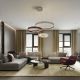 Pendule, Lustre suspendate - Lustra cu 3 inele colorate LED CCT si telecomanda Halos