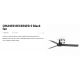 Lustre cu ventilator - Ventilator tavan incastrabil cu telecomanda CRUISER S negru