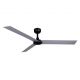 Lustre cu ventilator - Ventilator tavan cu telecomanda CRUISER XL negru/aluminiu