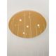 Pendule, Lustre suspendate - Lustra cu pendule LED otel auriu si sticla transparenta AVESA 60W
