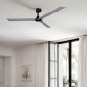 Ventilator tavan smart sistem TUYA si telecomanda CRUISER XL negru/aluminiu