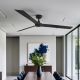 Lustre cu ventilator - Ventilator tavan smart sistem TUYA si telecomanda CRUISER XL negru