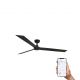 Lustre cu ventilator - Ventilator tavan smart sistem TUYA si telecomanda CRUISER XL negru