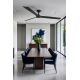 Lustre cu ventilator - Ventilator tavan smart sistem TUYA si telecomanda CRUISER XL negru